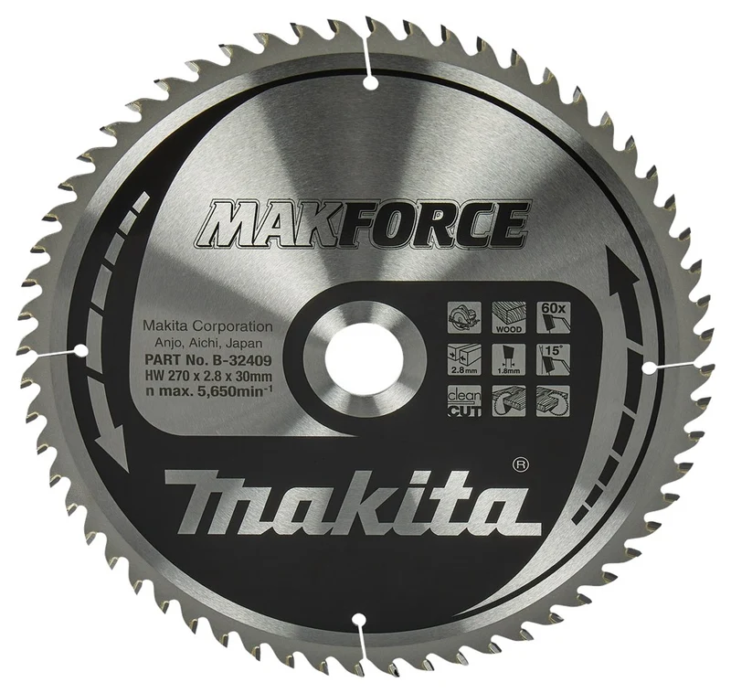 Makita CIRKELZAAGBLAD HOUT