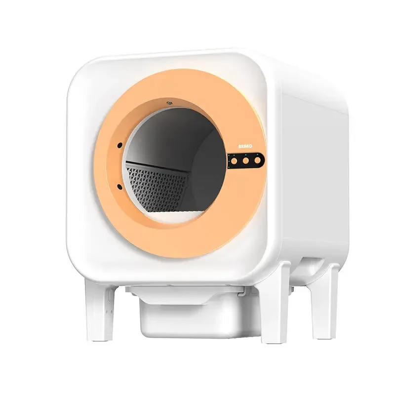 Kattenbak – Automatische Kattenbak – Zelfreinigende Kattenbak – Elektrische Kattenbak – Kattentoilet – 70L Ruim – Slimme App Bediening