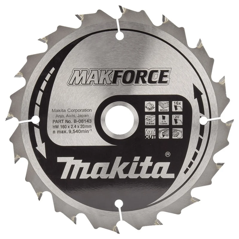 Makita CIRKELZAAGBLAD HOUT