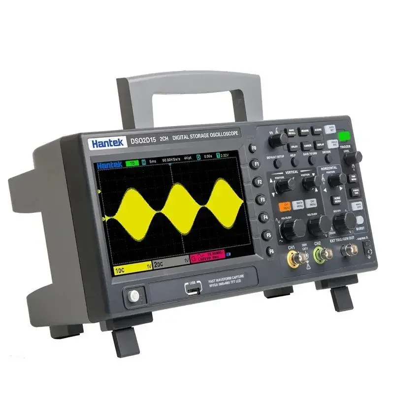 Digitale Oscilloscoop – Multimeter – Signaalgenerator – Frequentiemeter – Draagbare Oscilloscoop – 2 Kanalen – 150 MHz Bandbreedte