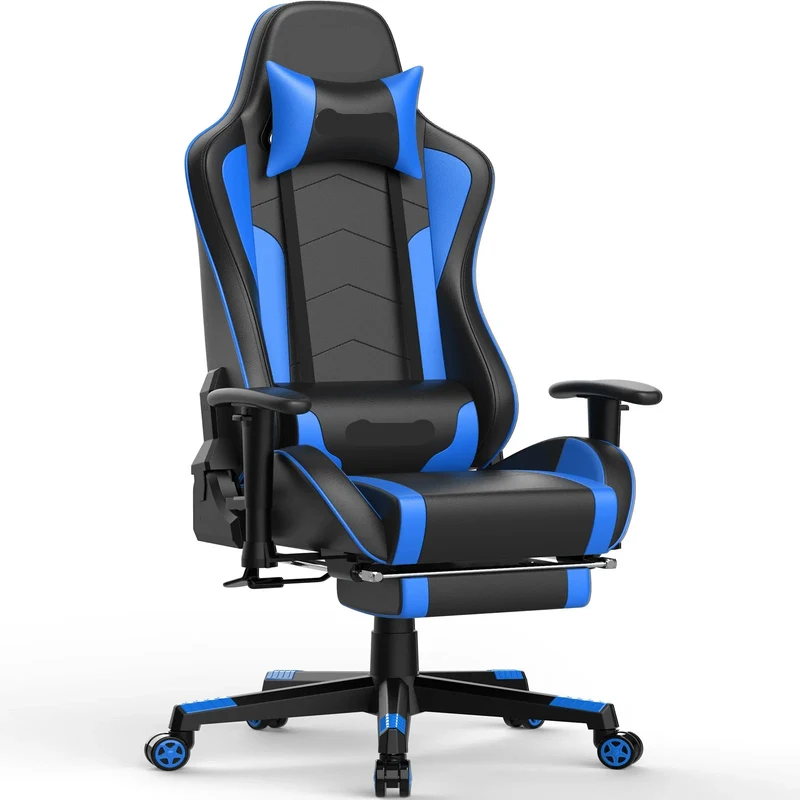 Gamingstoel – Gamestoel – Bureaustoel – Gaming Chair – Racingstoel – Bluetooth Speakers – Verstelbare Rugleuning 150°