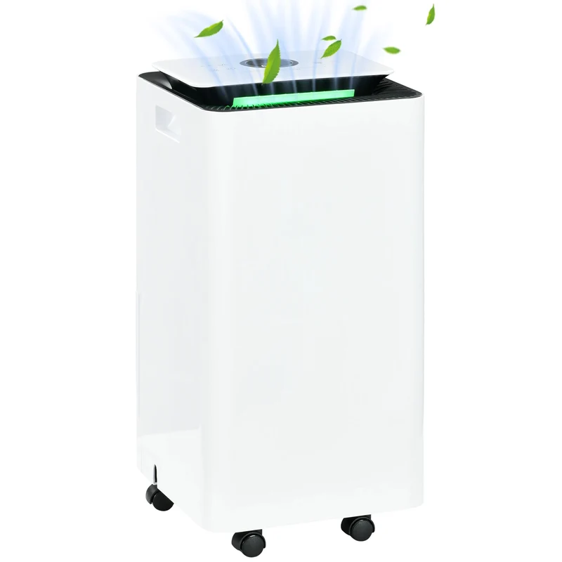 Luchtontvochtiger – Vochtvreter – Ontvochtiger – Luftontvochtiger – Air Dehumidifier – 12L Capaciteit Per Dag – Stil Met LED-Display