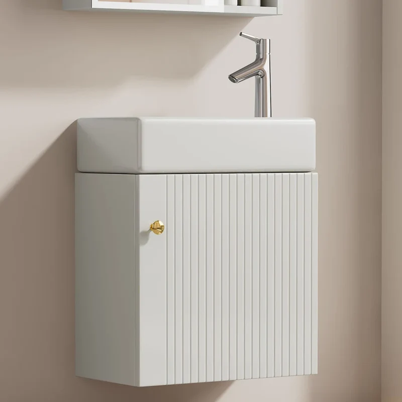 Badkamermeubelset – Badmeubel – Wastafelmeubel – Badkamerkast – Opbergmeubel – Hoogwaardig Keramiek Wastafel – Ruimtebesparend Design