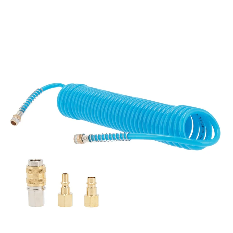Airpress Spiraalslang PU 5 meter 8x5mm 1/4" - 4304234