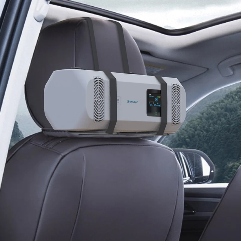 PurCar air purifier — HEPA H13 Filter & Ioniser - For all vehicles