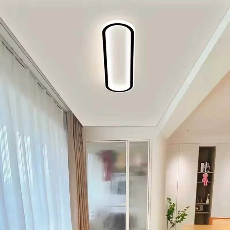 OCS - anax LED Plafondlamp - Dunne Ovale Designlamp