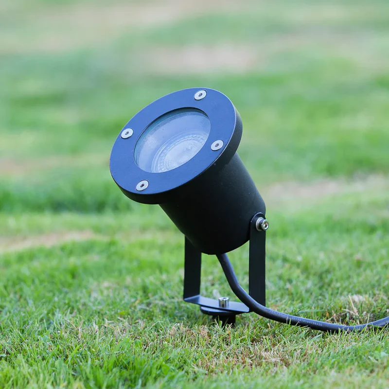 OCS - saimari LED Tuinspot met Spies - IP65 Waterdichte Draaibare Grondspot