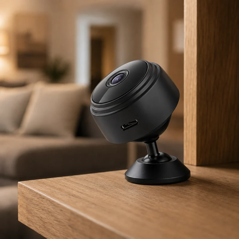 OCS - A9 Mini Wifi Beveiligingscamera - Draadloze spycamera 1080P Camera met Nachtzicht & Bewegingsdetectie
