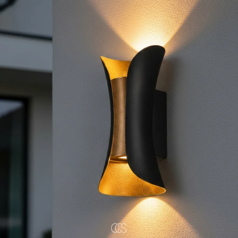 OCS - rico Moderne Up & Down LED Wandlamp - Waterdichte Buitenlamp