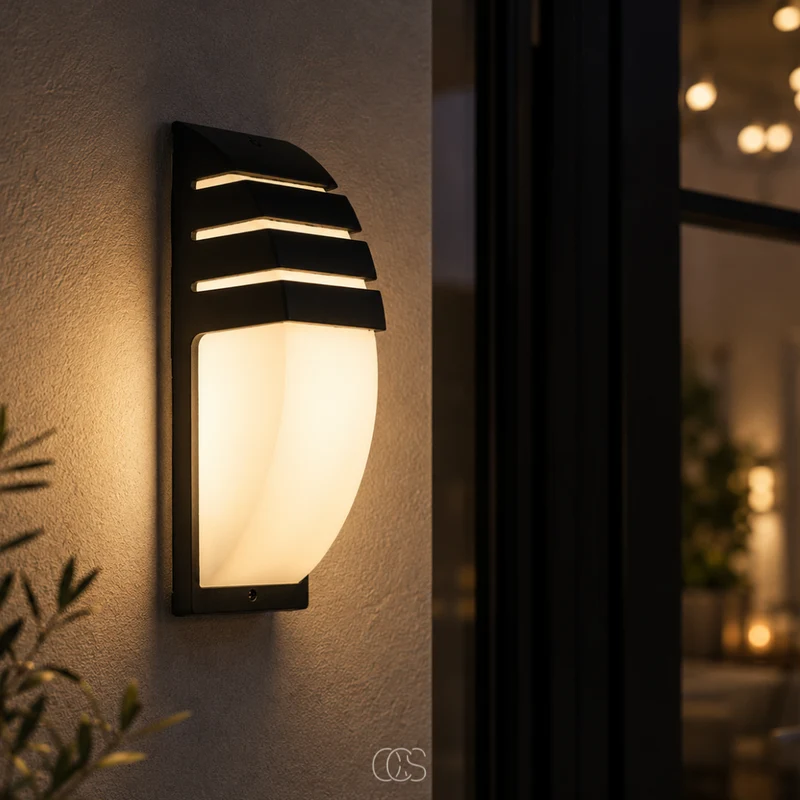 OCS - Vitor Moderne LED Buitenwandlamp - Waterdichte Wandverlichting voor Buiten