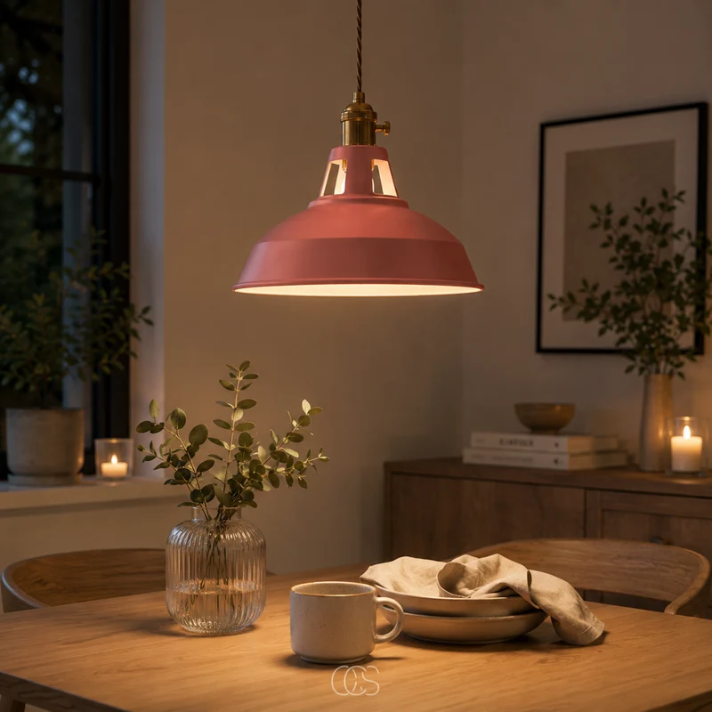 OCS - Industriële Koepel Hanglamp - Kleurrijke LED Designlamp van Metaal