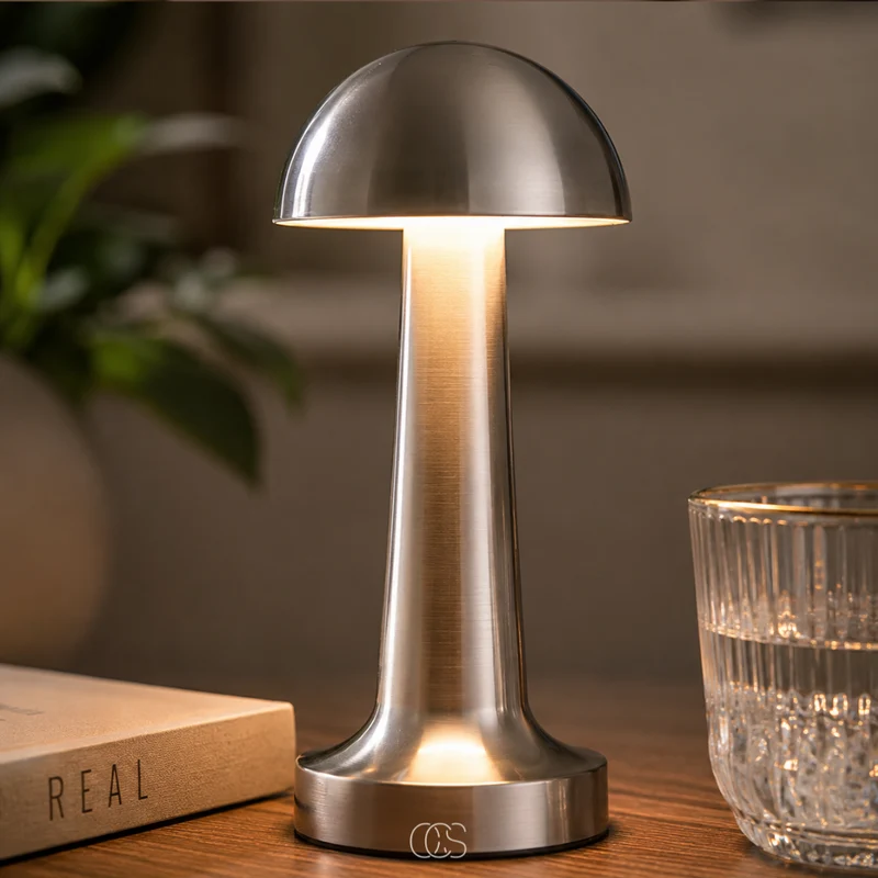 OCS - LuxDesign Draadloze LED Tafellamp - Oplaadbaar & Dimbaar met Touchbediening