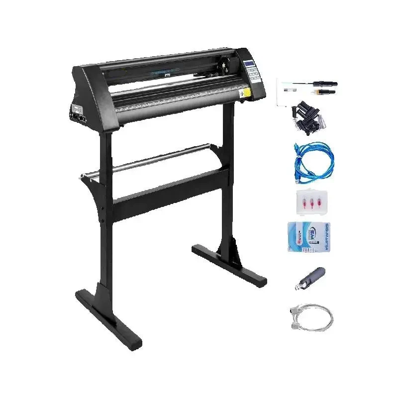 Vinyl Cutter Plotter – Vinylsnijder – Snijplotter – Stickersnijder – Plottermachine – 28 Inch Snijbreedte – LCD Digitaal Bedieningspaneel