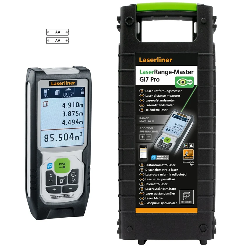 Laserliner LASERRANGE-MASTER GI7 PRO HARDBOX