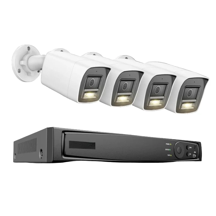 8-kanaals IP Beveiligingsset – Bewakingscamera Set – CCTV Systeem – Camerasysteem – Beveiligingscamera – 12MP Ultra HD Beeldkwaliteit – Slimme Mens- en Voertuigdetectie - Geen Ingebouwde HDD
