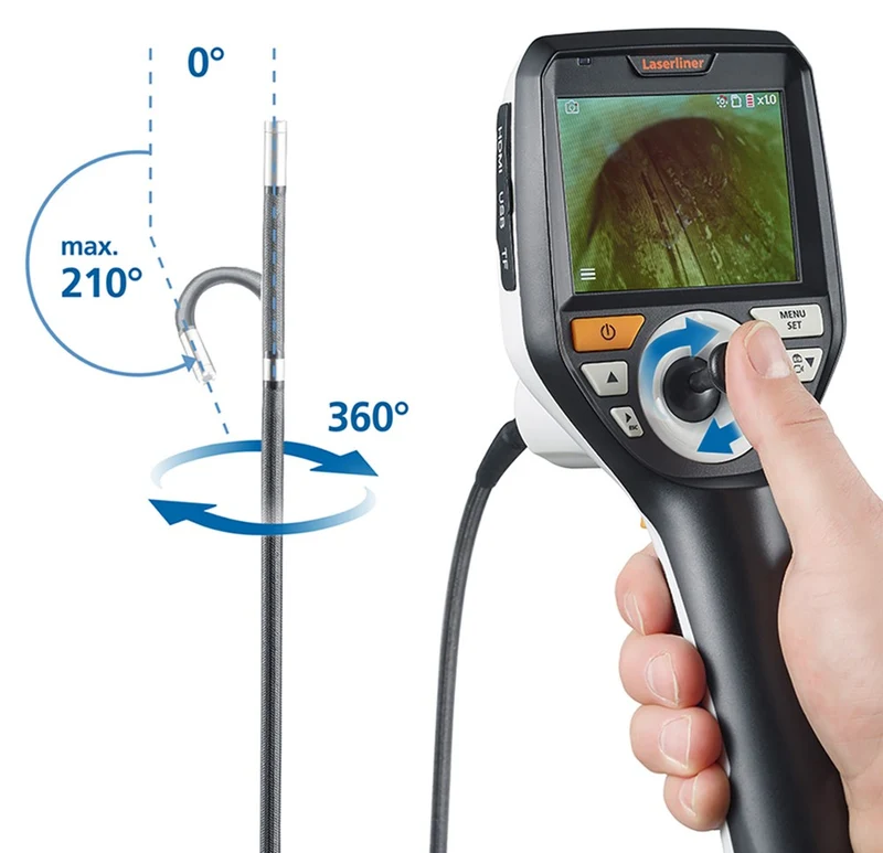 Laserliner VideoInspector 3D met 1m Sonde - 082.270A