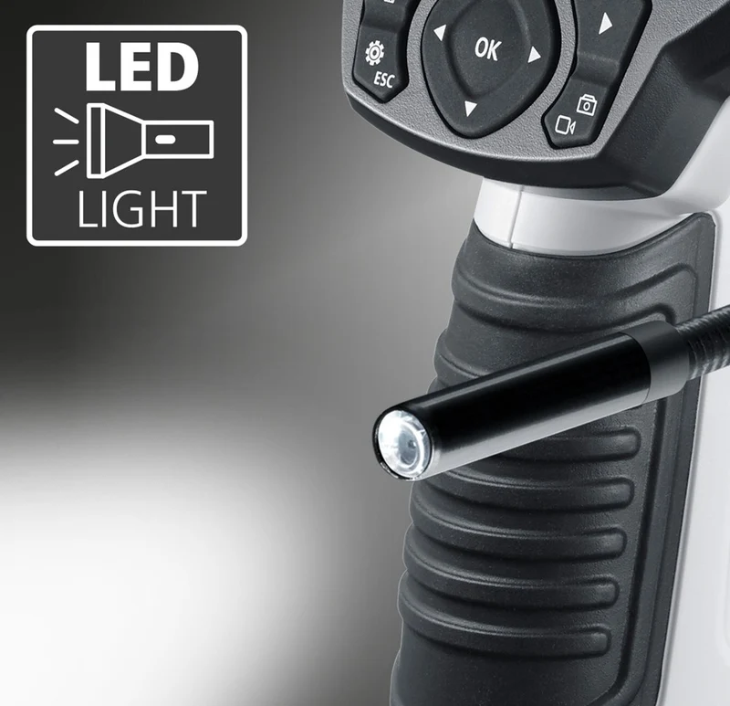 Laserliner VIDEOSCOPE XXL SET (9 MM 5 M 3,5", TOP GUIDE REC)"