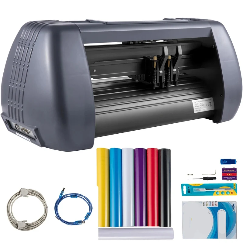 Vinyl Cutter Plotter – Snijplotter – Knipmachine – Stickerprinter – Decal Cutter – Professioneel 14 Inch – Nauwkeurige Snijprecisie 0,01 mm