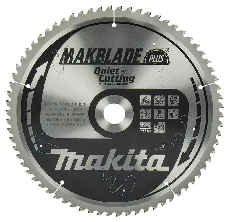Makita HM ZAAGBLAD 305X30X2.5 70T L-N - B-32568