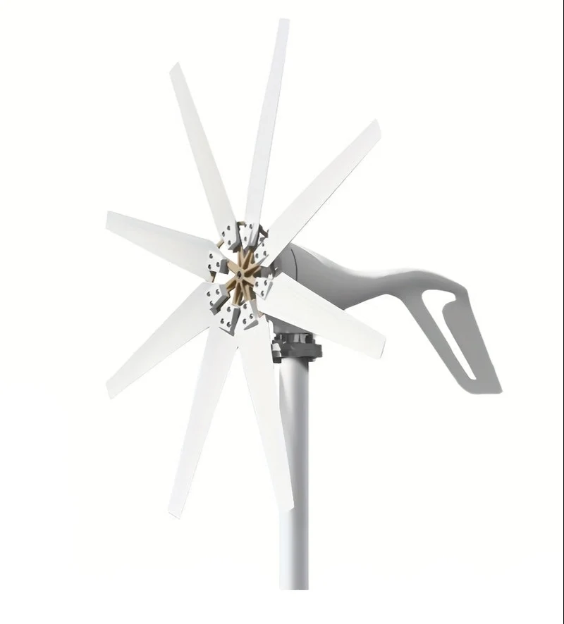 Windturbine – Windgenerator – Windmolen – Draagbare Generator – 24V 1000W – Robuust Metallic Materiaal – Krachtige Output