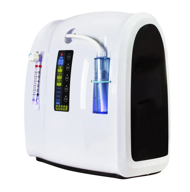 Zuurstofconcentrator – Zuurstofapparaat – Ademhalingstoestel – Oxygenerator – Zuurstofmachine – Instelbare Zuurstofstroom 1-6L/min – Stil Geluid ≤48dB