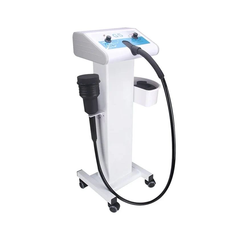 G5 Trillingsmassager – Electrische Massager – Vetverbrandingsapparaat – Cellulite Behandelaar – Spierontspanner – Vijf Massagekoppen – Stevig ABS Materiaal – Groot Formaat
