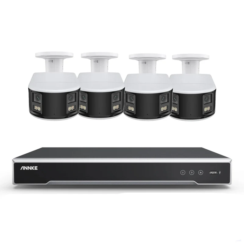 Beveiligingscamera Set – Camerasysteem – Surveillance Camera – IP Camera – CCTV Set – 8MP 4K Resolutie – Weerbestendig IP67