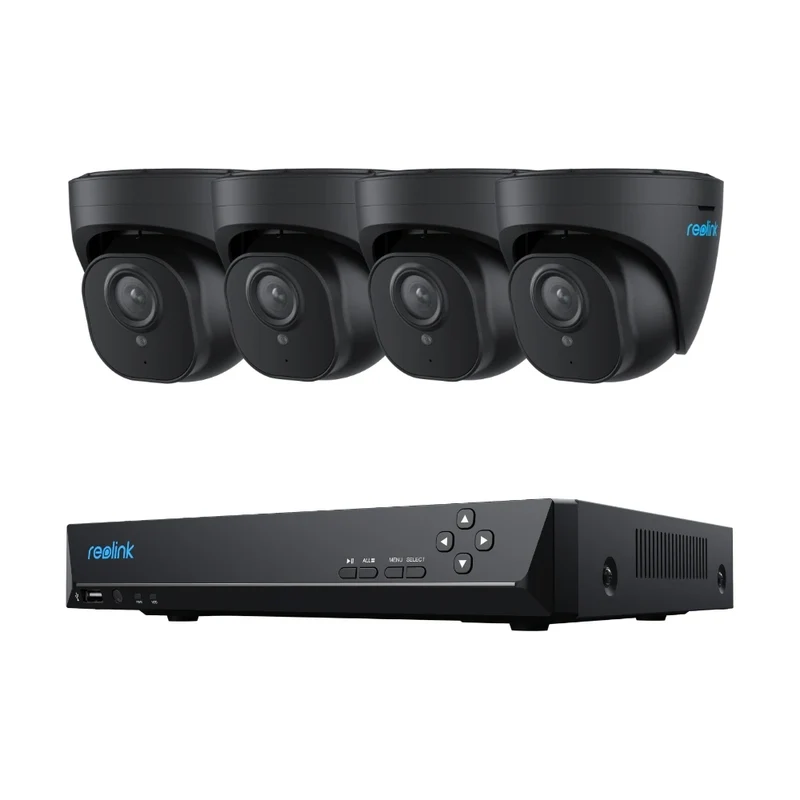 Beveiligingssysteem – Camerabewaking – Video Surveillance – NVR Systeem – IP Camera Kit – 5MP Resolutie – Slimme Bewegingsdetectie