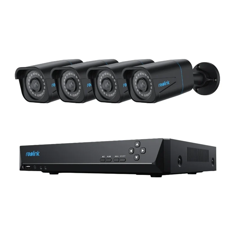 Beveiligingssysteem 4K Ultra HD – Camerabewaking – Video Surveillance – Veiligheidscamera Set – CCTV Systeem – Bewegingsdetectie Slim – 2TB Opslag PoE