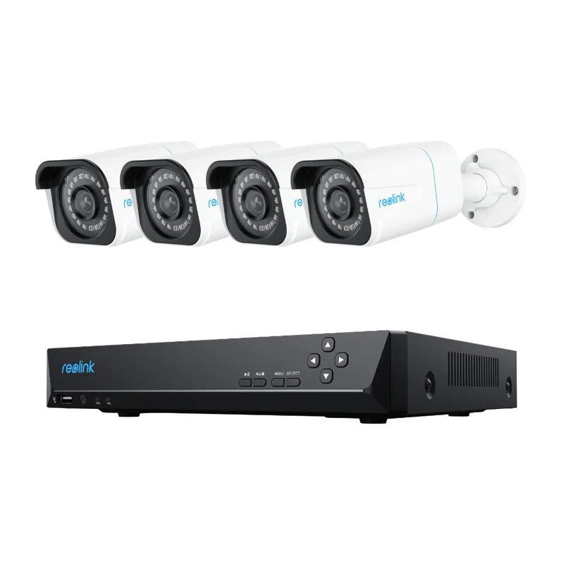 4K Beveiligingssysteem – Beveiligingscamera Set – CCTV Camerasysteem – Video Bewaking – 8MP Ultra-HD Camera’s – Nachtzicht & Bewegingsdetectie