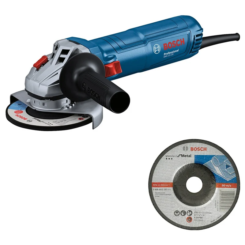 BOSCH GWS 12-125 HAAKSE SLIJPMACHINE