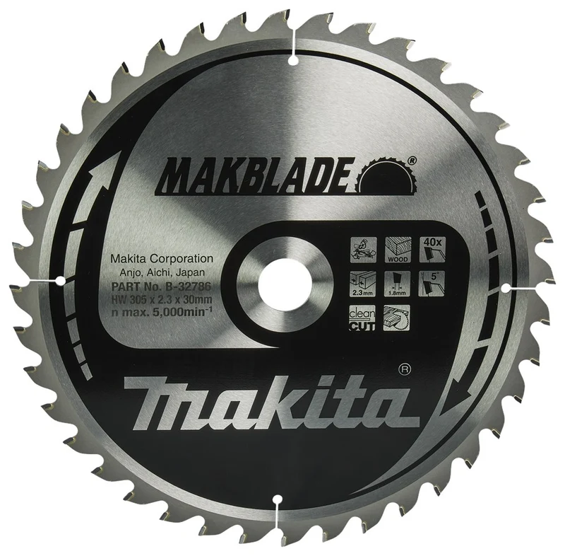Makita HM-ZAAGBLAD 305X30X2,3 40T