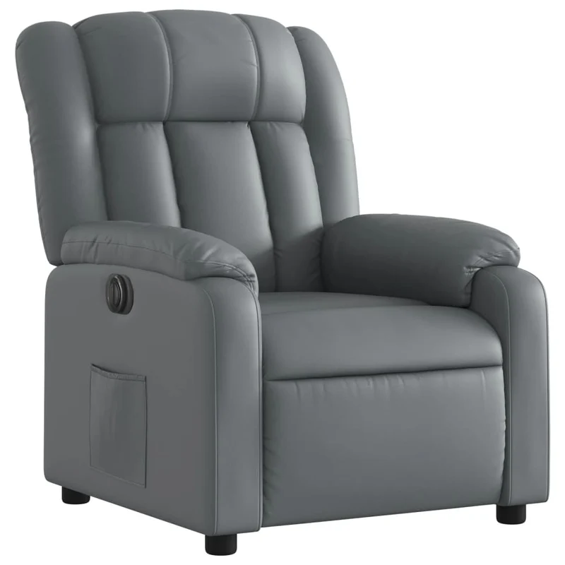 Elektrische Stoel – Relaxfauteuil – Sta-op Stoel – Verstelbare Fauteuil – Elektrische Fauteuil – Elektrisch Verstelbaar – Kunstleer – 135 Graden Kantelbaar