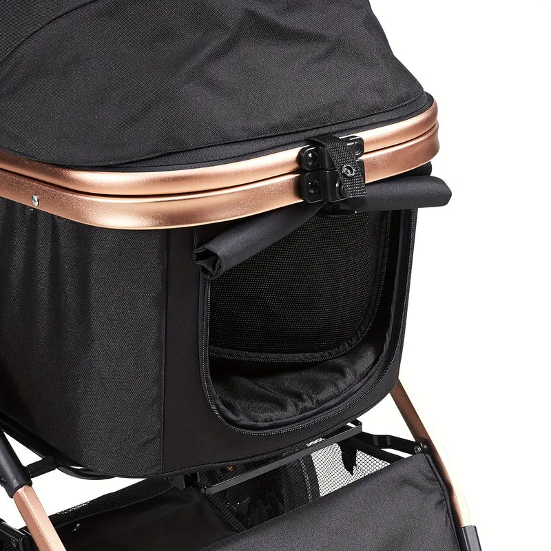Draagkooi kat – Draagtas huisdier – Reismand kleine hond – Hondenmand draagbaar – Kattenmand inklapbaar – Metalen frame – Duurzame nylon & oxford stof