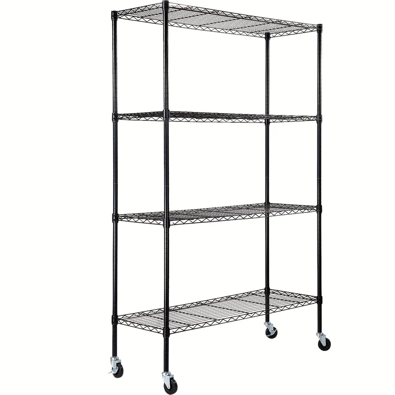 Stalen Schapunit – Metalen Opbergrek – Stellingkast – Opslagrek – Garage Rek – Robuust Metalen Frame – Afmetingen 45,7x121,9x182,9 cm