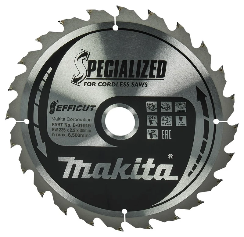 Makita ZAAGB EFFICUT 235X30X2,2 24T 20G