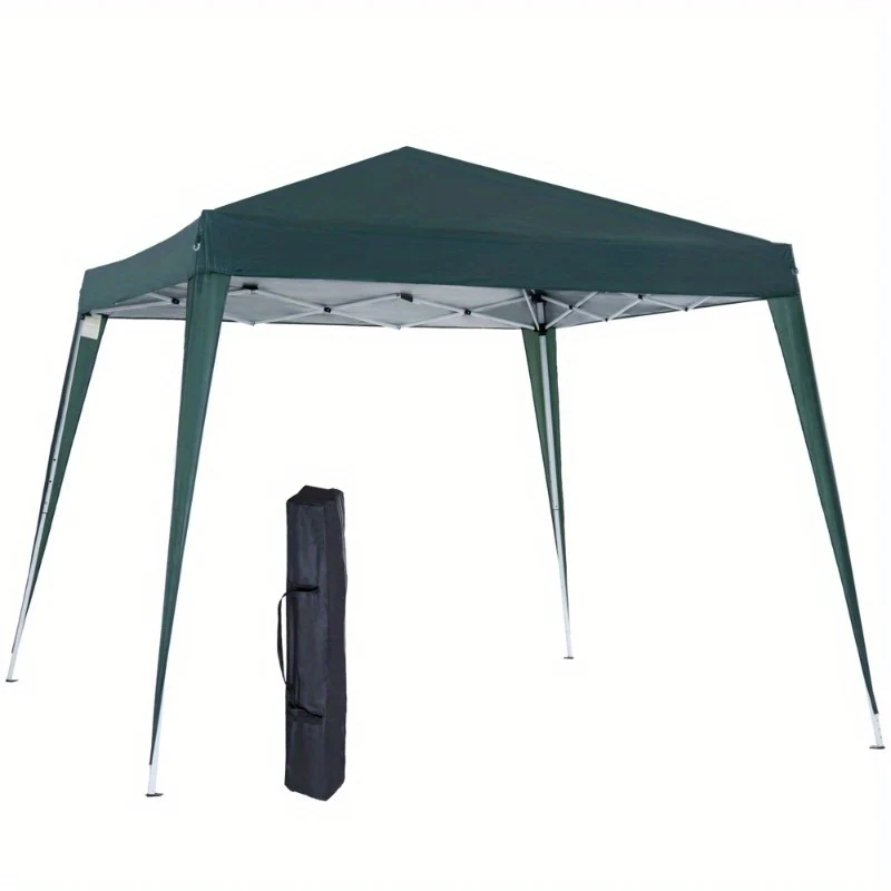 Partytent – Feesttent – Tuinpaviljoen – Evenemententent – Balkonluifel – Opvouwbaar 2,4x2,4m – UV-Bescherming & Weerbestendig Staalframe – Inclusief Draagtas – Groen