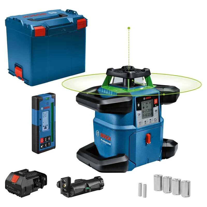 BOSCH GRL 650 CHVG ROTATIELASER MET LR 65 G LASERONTVANGER