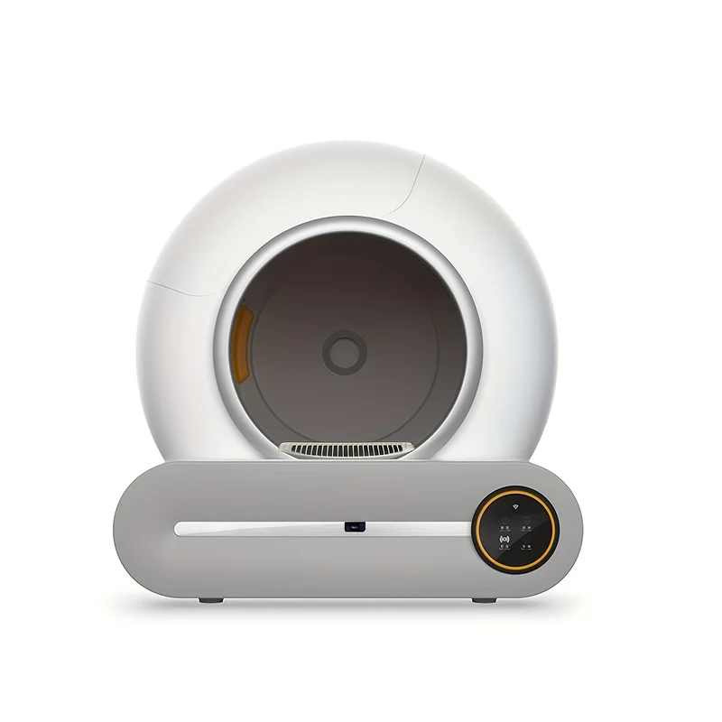 Automatische Zelfreinigende Kattenbak – Slimme Kattenbak – Zelfreinigende Kattenbak – Kattenbak Met App – Automatische Kattenbak – Groot 68L + 9L Afvalcontainer – Geurverwijdering & 2.4G WiFi App-bediening