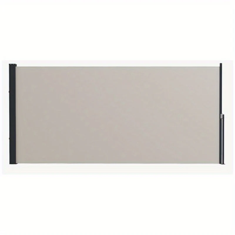 Zonnescherm – Zijscherm – Uitbreidbaar Scherm – Buitenprivacy – Zonwering – 300x140 cm – UV Bescherming – Windbestendig Metaal