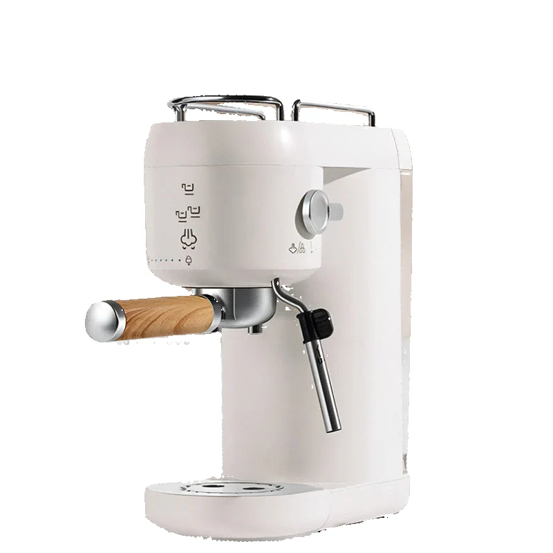 Espressomachine – Koffiemachine – Koffiezetapparaat – Semi-automaat – Melkopschuimer – 20 Bar Pompdruk – 1,4L Waterreservoir – Wit