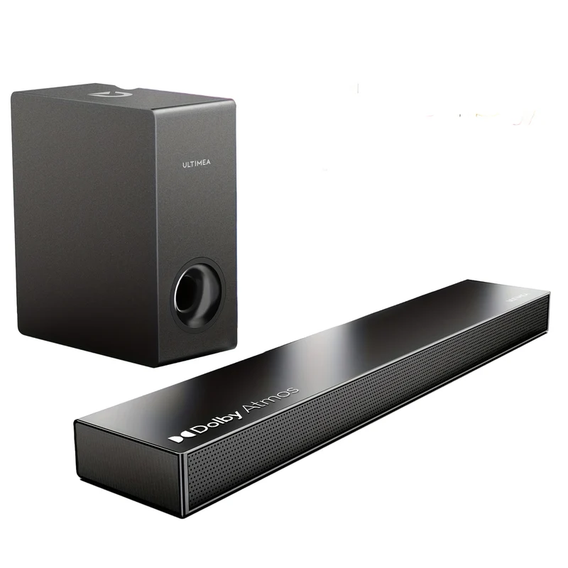 Soundbar – Tv Speaker – Home Cinema Geluid – Audio Bar – Sound Bar 2.1 Kanaals Dolby Atmos – Krachtig 190W Piekvermogen – Ultra-Slank Design