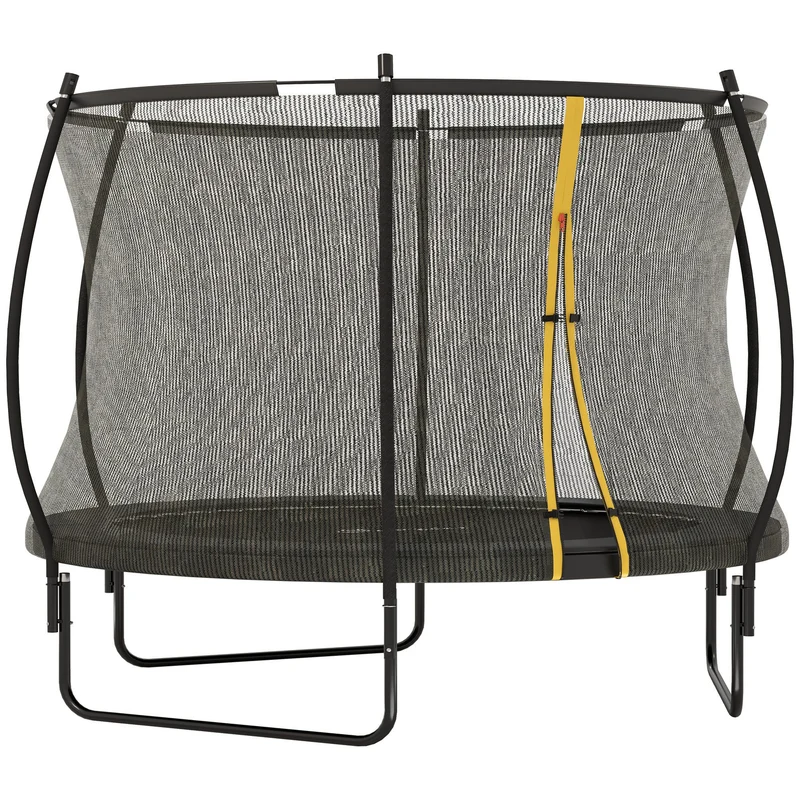 Tuintrampoline – Springkussen – Outdoor Trampoline – Speeltoestel – Veiligheidstrampoline – Ø 305 cm – Veiligheidsnet – 54 Stalen Veren – U-vormige Stalen Poten