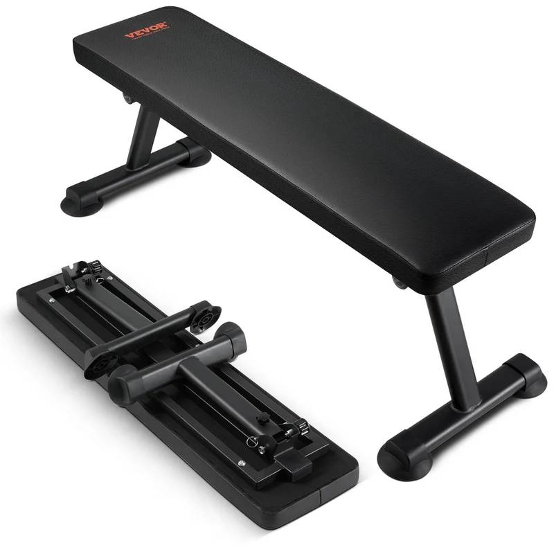 Trainingsbank – Fitnessbank – Gewichtbank – Krachtbank – Opvouwbare Trainingsbank – Draagvermogen 454 kg – Comfortabel 5,5 cm Kussen
