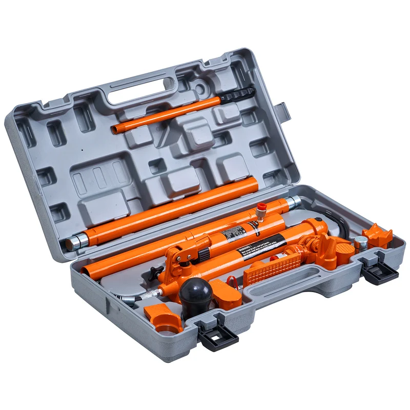 Hydraulische Krik – Luchtpomp – Potkrik – Autokrik – Garagekrik – 12 Ton Capaciteit – Lange Hendel & 1,4m Olieslang