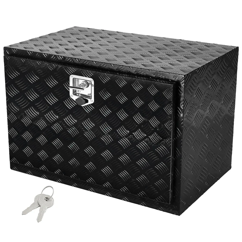 Aluminium Kist – Opbergbak – Gereedschapskoffer – Opbergbox – Transportkist – 1219x432x457 mm – Waterdicht En Vergrendelbaar