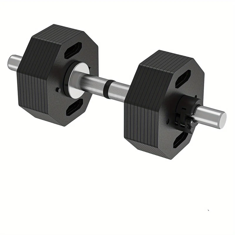 Verstelbare Dumbbell – Halter – Gewichtsstang – Dumbbellset – Halterset – 26 kg – Staal Met Beschermende Coating