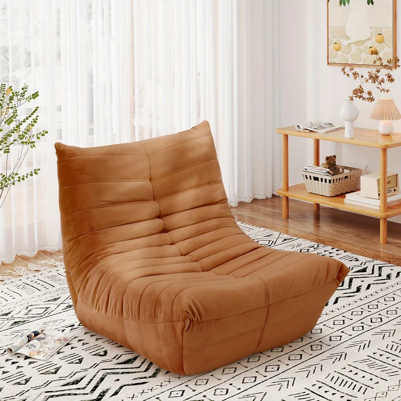Zitzak – Bean Bag – Lounger – Fauteuil – Lazy Sofa – Zachte Suède Bekleding – Ergonomisch Design