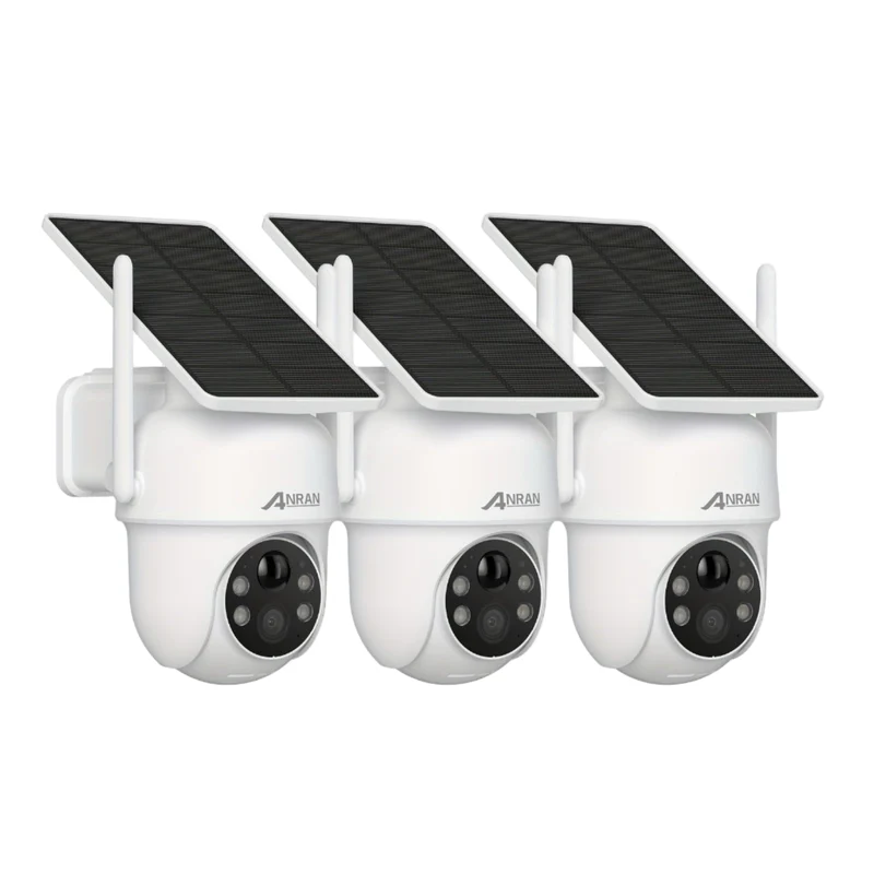 Beveiligingscamera – Camerabewaking – Security Camera – Buitencamera – Draadloze Camera – Full-Color Nachtzicht – Zonne-energie Met IP65 Waterdichte Behuizing