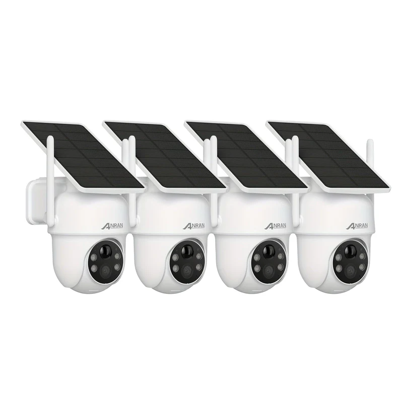Beveiligingscamera – Camerabewaking – Buitencamera – Draadloze Camera – Bewakingscamera – Draadloos Op Zonne-energie – Kleurennachtzicht – PIR Bewegingsdetectie